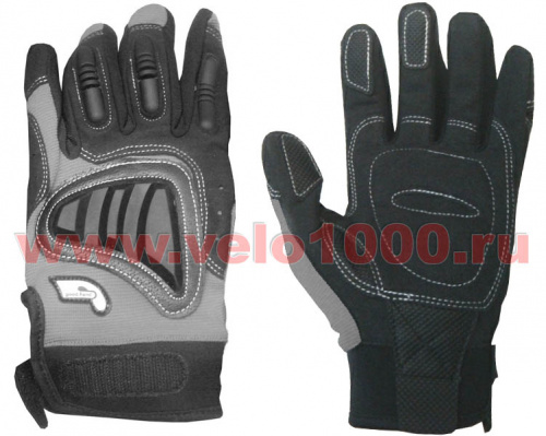 Перчатки полные GOODHAND 33129, XL, серые