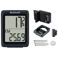 Велокомпьютер SIGMA BC 5.0 WL ATS 5 функций, БЕСПРОВОДНОЙ, черный, 4-005211