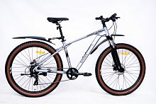 Велосипед TechTeam Garm 27,5х17" серый