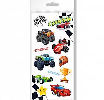 Наклейки TRIX Champion детские, лист 98 х 210мм, инд. упак, STTX98210CH