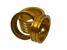 Кольцо проставочное "NECO 1-1/8"-10мм. алюм, золотое, ZTB13043