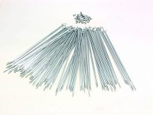 179мм. Спицы оцинк. 2,0мм 14G с ниппелями 1/2"