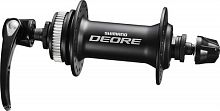 Втулка перед. Shimano Deore, M615, 36 отв, C.Lock, с пыльником, с эксц. цв. черный
