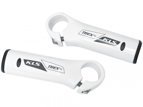 Рога KLS TREX, 90мм, цельные, белые