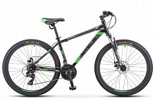 Велосипед STELS Navigator-500 D 26 18" черный/зеленый, 2020, F010