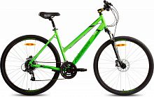 Велосипед '22 Merida Crossway 10 lady Рама:XS(43cm) Green/BlackGreen