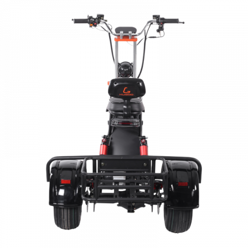 Электроскутер Kugoo C4, трехколесный 1200w 48v 20.8Ah, (2299770003747) фото 2