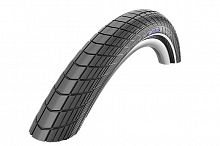Покрышка 26"x2.15 Schwalbe BIG APPLE Perf, RaceGuard B/B-SK+RT (светоотр полоса) HS430