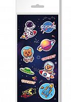 Наклейки TRIX Cosmic детские, лист 98 х 210мм, инд. упак, STTX98210CS