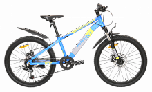 Велосипед TechTeam Sprint 24"х13 синий