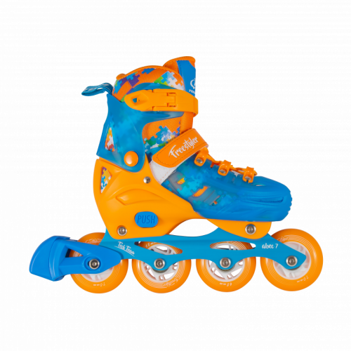Роликовые коньки Freestyler р.28-31 (S) оранжевые
