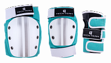 Защита TechTeam Safe fit adult 2.0 sea blue, бирюзовая, размер L