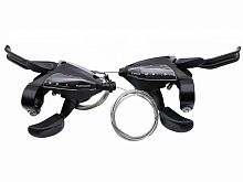 Шиф/Тор р. Shimano Tourney, ST-EF500, лев/пр, 3x8ск, черн.