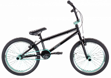 Велосипед TechTeam Fox 20" ВМХ черно-бирюзовый, 2023