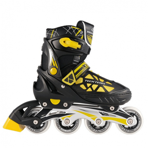 Роликовые коньки X-tech р.29-32 (XS) желтые