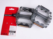 Педали TechTeam FP-801 Feimin, пластиковые прозрачные, 9/16"